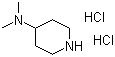 结构式 CAS# 4876-59-9, N,N-二甲基哌啶-4-胺二盐酸盐
