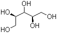 structure of CAS# 488-81-3, D-(+)-Arabitol