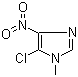 5-Chloro-1-methyl-4-nitroimidazole molecular structure (CAS 4897-25-0)
