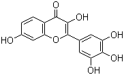 structure of CAS# 490-31-3, Robinetin;3,3',4',5',7-Pentahydroxyflavone