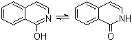 structure of CAS# 491-30-5, Isocarbostyril;1(2H)-Isoquinolinone; 1-Hydroxyisoquinoline; 1-Isoquinolinol