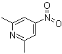 2,6-二甲基-4-硝基吡啶分子结构 (CAS 4913-57-9)