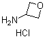 structure of CAS# 491588-41-1, 3-Oxetanamine hydrochloride