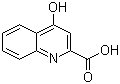 结构式 CAS# 492-27-3, 4-羟基喹啉-2-羧酸; 4-羟基喹啉-2-甲酸