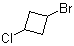 1-Bromo-3-chlorocyclobutane molecular structure (CAS 4935-03-9)
