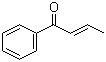structure of CAS# 495-41-0, 1-Phenyl-2-buten-1-one