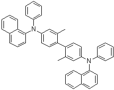 结构式 CAS# 495416-60-9, 2,2'-二甲基-N,N'-二-1-萘基-N,N'-二苯基[1,1'-联苯]-4,4'-二胺