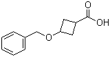 3-Benzyloxycyclobutanecarboxylic acid molecular structure (CAS 4958-02-5)