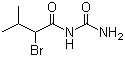 结构式 CAS# 496-67-3, 溴米索伐; 溴异戊脲; alpha-溴异戊酰脲; N-(2-溴-3-甲基丁酰)脲