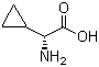 structure of CAS# 49607-01-4, D-Cyclopropylglycine;(R)-Cyclopropylglycine