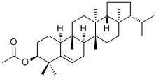 乙酸西米杜鹃醇酯分子结构 (CAS 4965-99-5)