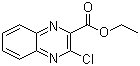 structure of CAS# 49679-45-0, Ethyl 3-chloroquinoxaline-2-carboxylate;3-Chloroquinoxaline-2-carboxylic acid ethyl ester