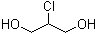 structure of CAS# 497-04-1, 2-Chloro-1,3-propanediol;Glycerol beta-chlorohydrin