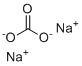 structure of CAS# 497-19-8, Sodium carbonate;disodium carbonate