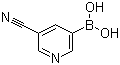 5-Cyanopyridine-3-boronic acid molecular structure (CAS 497147-93-0)