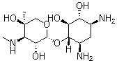 Garamine molecular structure (CAS 49751-51-1)
