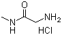 结构式 CAS# 49755-94-4, N-甲基甘氨酰胺盐酸盐