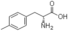 structure of CAS# 49759-61-7, 4-Methyl-D-phenylalanine;(2R)-2-Amino-3-(4-methylphenyl)propanoic acid