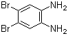 结构式 CAS# 49764-63-8, 4,5-二溴-1,2-苯二胺