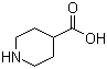 结构式 CAS# 498-94-2, 4-哌啶甲酸