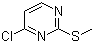 2-甲硫基-4-氯嘧啶分子结构 (CAS 49844-90-8)