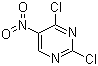 结构式 CAS# 49845-33-2, 2,4-二氯-5 硝基嘧啶