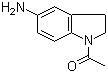 structure of CAS# 4993-96-8, 1-Acetyl-5-aminoindoline;1-Acetyl-5-amino-2,3-dihydro-1H-indole