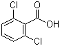 2,6-Dichlorobenzoic acid molecular structure (CAS 50-30-6)