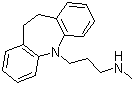 Desipramine molecular structure (CAS 50-47-5)