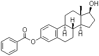 Estradiol benzoate molecular structure (CAS 50-50-0)