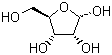 D-Ribose molecular structure (CAS 50-69-1)