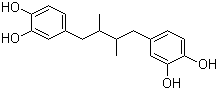 结构式 CAS# 500-38-9, 去甲二氢愈创木酸