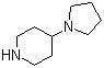 4-吡咯烷-1-基-哌啶分子结构 (CAS 5004-07-9)