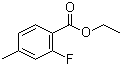 结构式 CAS# 500579-61-3, 2-氟-4-甲基苯甲酸乙酯