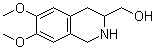 6,7-Dimethoxy-1,2,3,4-tetrahydroisoquinoline-3-methanol molecular structure (CAS 500765-68-4)