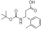 (betaR)-beta-[[(1,1-Dimethylethoxy)carbonyl]amino]-2-methylbenzenepropanoic acid molecular structure (CAS 500770-86-5)