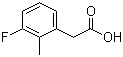 structure of CAS# 500912-16-3, 3-Fluoro-2-methylphenylacetic acid