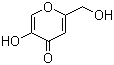 Kojic acid molecular structure (CAS 501-30-4)