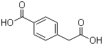对羧基苯乙酸分子结构 (CAS 501-89-3)