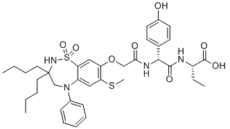 Odevixibat molecular structure (CAS 501692-44-0)