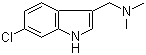 6-氯芦竹碱分子结构 (CAS 5017-12-9)