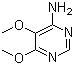 5,6-Dimethoxypyrimidin-4-ylamine molecular structure (CAS 5018-45-1)