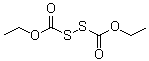 structure of CAS# 502-55-6, Sulfasan;Diexanthogen; Dithiobis(thioformic acid) O,O-diethyl ester; Dixan; Dixanthogen; EXD; Galasan; Herbisan; Herbisan 5; K Preparation; Lenisarin; NSC 402561; O,O-Diethyl dithiobis[thioformate]; Scabicidol; Sulfasan; Thioperoxydicarbonic acid diethyl ester; Xantoscabin