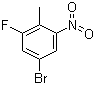 结构式 CAS# 502496-34-6, 4-溴-2-氟-6-硝基甲苯
