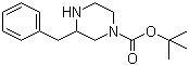 1-Boc-3-Benzylpiperazine molecular structure (CAS 502649-29-8)