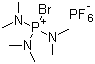Bromotris(dimethylamino)phosphonium hexafluorophosphate molecular structure (CAS 50296-37-2)