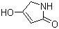 1,5-二氢-4-羟基-2H-吡咯-2-酮分子结构 (CAS 503-83-3)