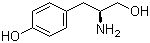 structure of CAS# 5034-68-4, L-Tyrosinol;4-[(2S)-2-Amino-3-hydroxypropyl]phenol