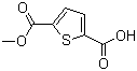 5-(Methoxycarbonyl)thiophene-2-carboxylic acid molecular structure (CAS 50340-79-9)