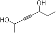 3-Heptyne-2,5-diol molecular structure (CAS 50407-30-2)